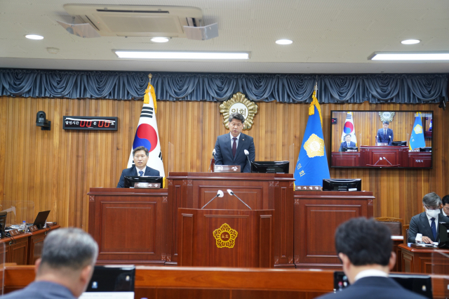 울진군의회 제267회 1차 정례회가 12일부터 23일까지 열린다. 울진군의회 제공