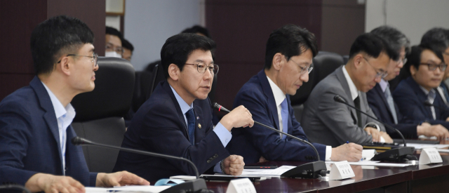 최상대 기획재정부 차관이 14일 서울 종로구 한국무역보험공사에서 열린 