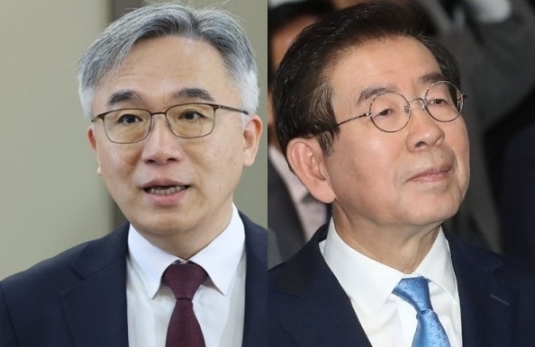 정철승 변호사, 故(고) 박원순 전 서울시장. 연합뉴스