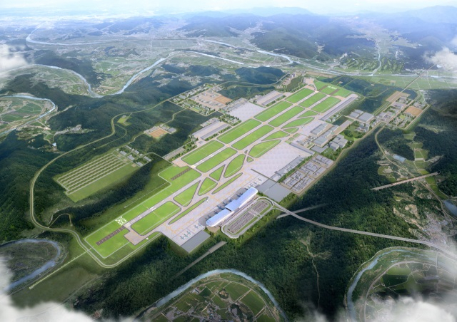 대구경북 신공항 조감도. 대구시 제공