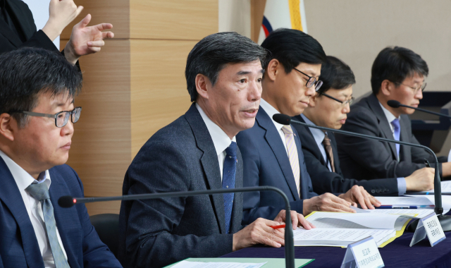 박구연 국무조정실 국무1차장이 16일 정부서울청사 별관에서 열린 후쿠시마 원전 오염수 방류 관련 일일브리핑에서 발언하고 있다. 연합뉴스
