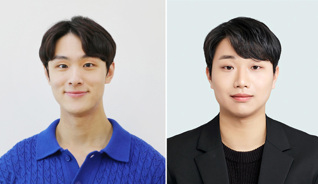 대통령과학장학생으로 선정된 금오공대 황용우(왼쪽)·신강희 학생. 금오공대 제공