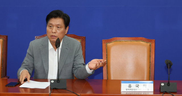 국회 과학기술정보방송통신위원회 조승래 민주당 간사가 28일 오전 서울 여의도 국회에서 열린 