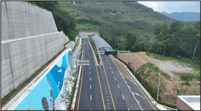 만덕초읍(아시아드) 터널. 제공 부산시