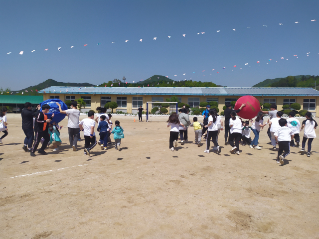 지난해 군위군 의흥초등학교 석산분교장의 운동회 모습. 경북교육청 제공