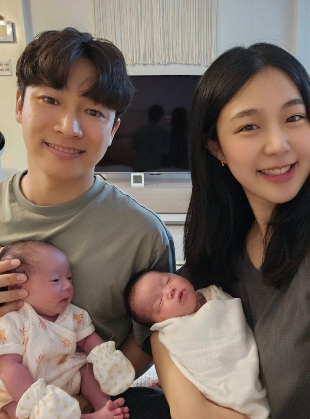 최혜지·김대영 부부 첫째 딸 김주아, 둘째 딸 김루아