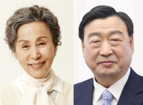 배우 손숙, 이희범 전 산업자원부 장관