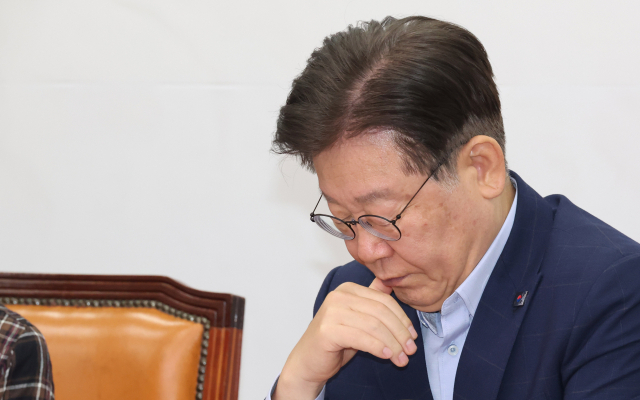 더불어민주당 이재명 대표. 연합뉴스