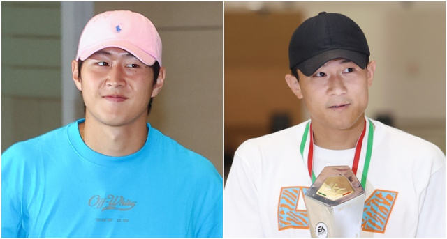 이강인(왼쪽) 김민재. 연합뉴스