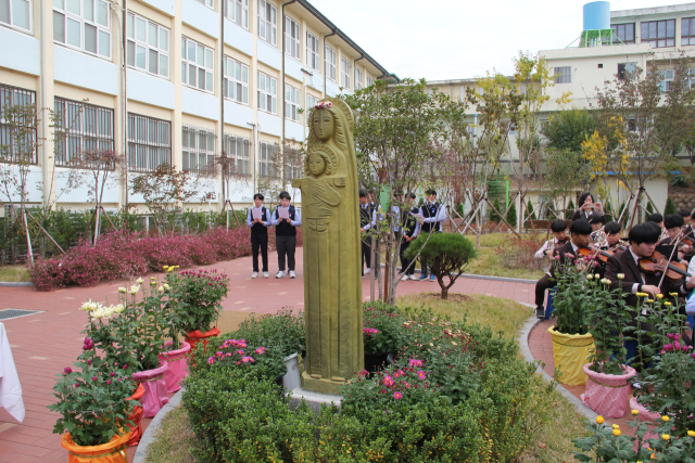 경북 칠곡군 순심고등학교. 매일신문 DB