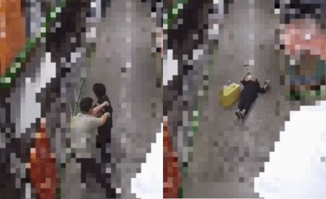 한 장애인 활동 보조사가 지적장애 2급 남성에게 밀쳐져 뇌를 크게 다쳤다. 온라인 커뮤니티 갈무리