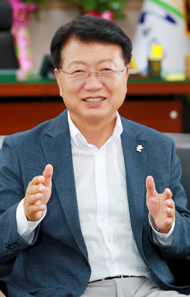 민선 8기 1주년을 맞은 손병복 울진군수. 울진군 제공