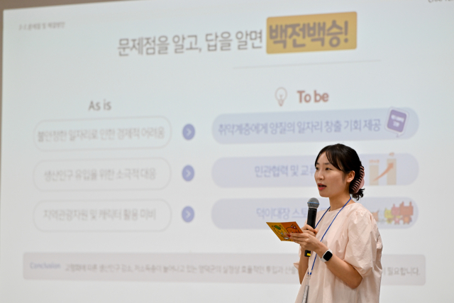 영덕군에 근무하고 있는 젊은 공무원들이 톡톡 튀는 아이디어로 군정에 활기를 불어넣고 있다. 영덕군 제공