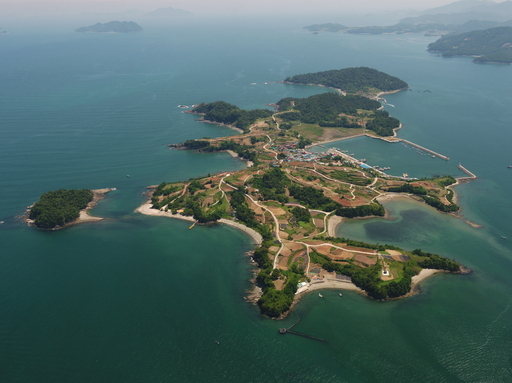 사천신수도 전경.