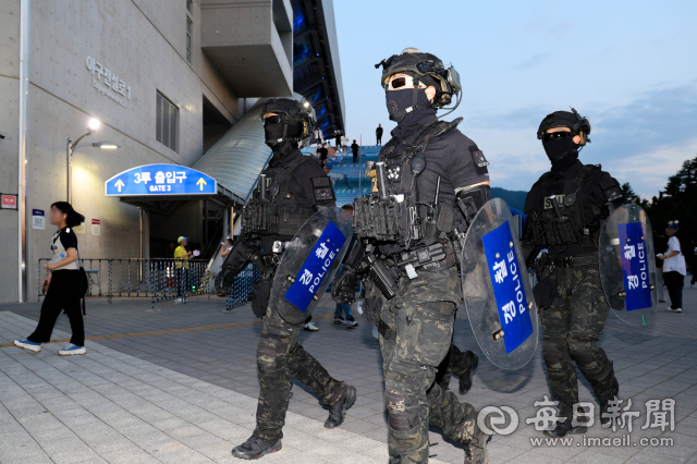 5일 오후 대구 삼성라이온즈파크에서 