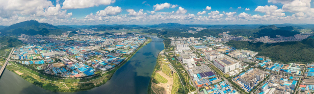 경북 구미 공단 전경. 구미시 제공