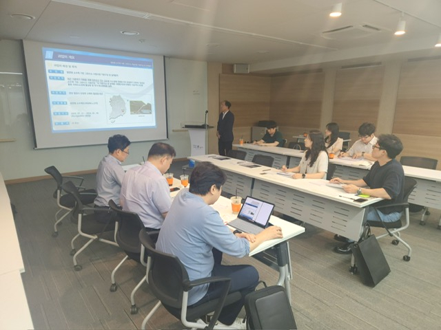 11일 오후 한국수자원공사 대전 본사에서 밀양댐 
