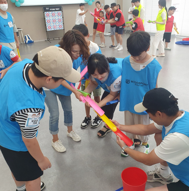 달서아이꿈센터 가족 운동회 사진. 대구 달서구청 제공.