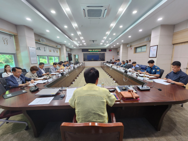 고령군 물가대책위원회 회의 장면. 고령군 제공