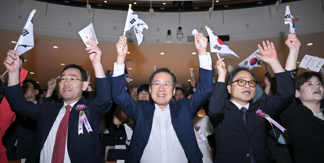 15일 대구오페라하우스에서 열린 제78주년 광복절 경축식.
