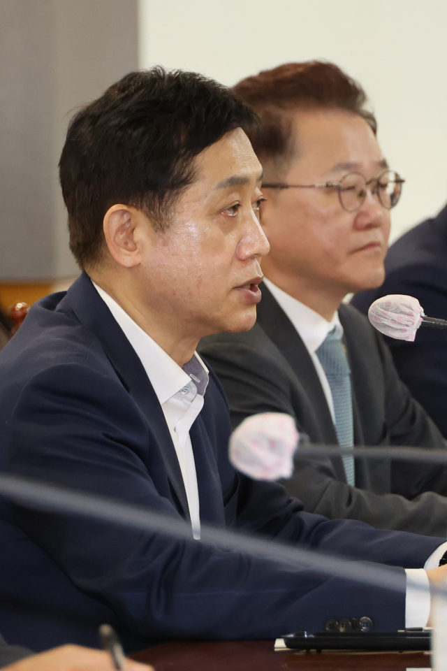 김주현 금융위원장이 16일 오전 서울 중구 은행회관에서 