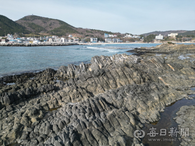 포항시 북구 흥해읍 오도리 주상절리 전경. 포항시 제공