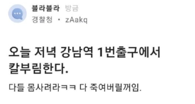 온라인 커뮤니티 캡처