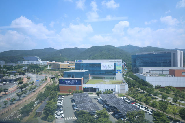 대구 동구 케이메디허브(대구경북첨단의료산업진흥재단) 전경. 케이메디허브 제공