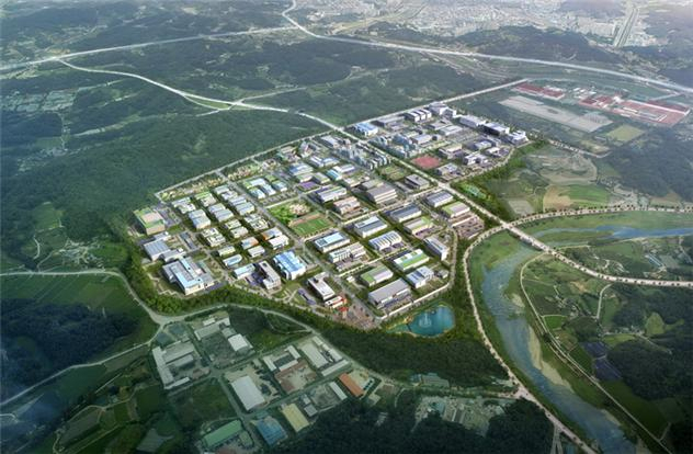 영주 첨단베어링 국가산업단지 조감도. 국토부 제공