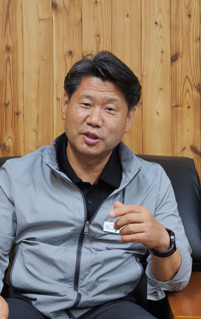 임승필 울진군의회 의장. 이상원 기자