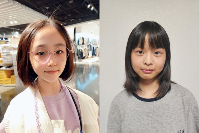 조서연(왼쪽, 대구 학산초), 김은서(구미 사곡초) 학생
