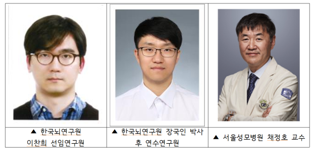 다중뇌파를 활용해 우울증 진단 기술을 개발한 공동 연구팀. 한국뇌연구원 제공