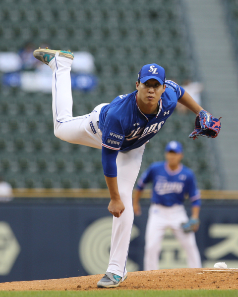 삼성 라이온즈 원태인·좌완 이승현, MLB 대결 팀 코리아 포함