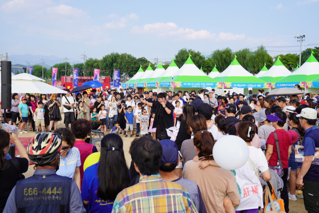 금호강 바람소리길 축제. 행복북구문화재단 제공.