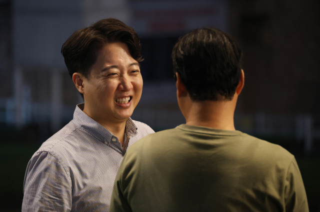 밝게 웃고 있는 국민의힘 이준석 전 대표. 연합뉴스