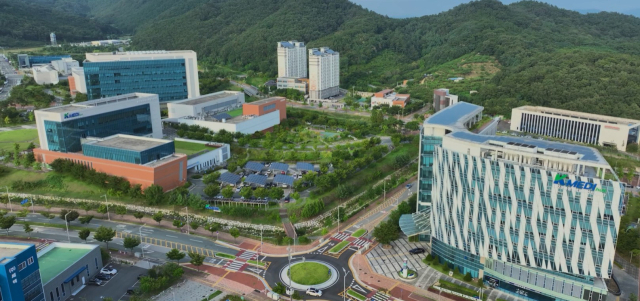 대구 동구 대구경북첨단의료산업진흥재단 전경. 케이메디허브 제공