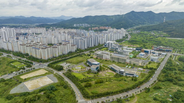 대구 달성군 유가읍·현풍읍 테크노폴리스 일원. 대구경북경제자유구역청 제공