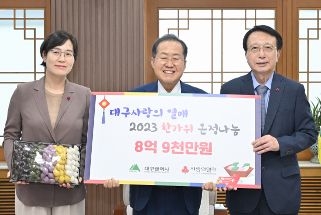대구사회복지공동모금회는 지난 18일 대구시청 산격청사에서 