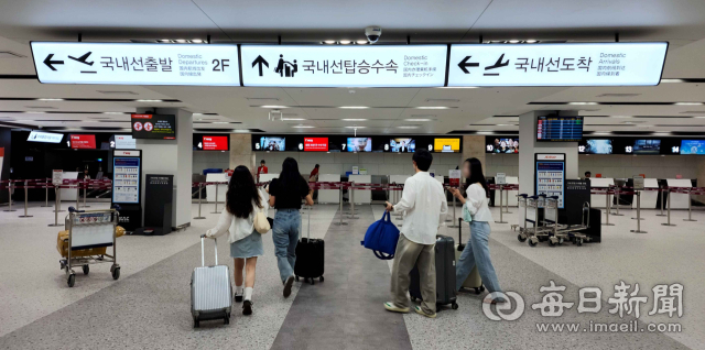 대구국제공항 신 국내선 여객터미널. 매일신문 DB