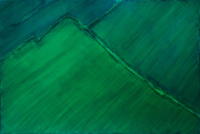 김건예, Landscape, 130.3X193.9cm, Acrylic on Canvas, 2023.