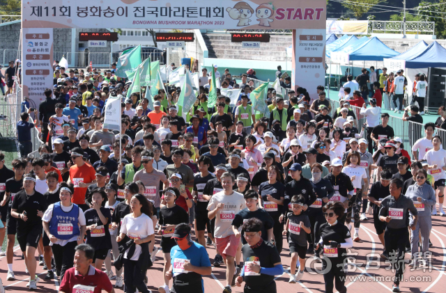 24일 봉화공설운동장에서 열린 