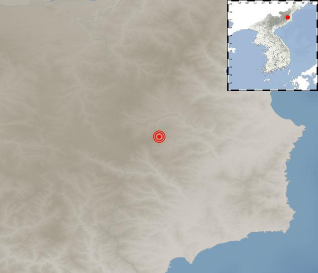 27일 0시 48분 북한 함경북도 길주 북북서쪽 44km 지역에서 규모 3.2의 지진이 발생했다. 기상청
