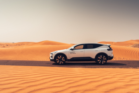 전기 SUV 폴스타3, 내년 1분기 출시…사막 혹서기 테스트 완료