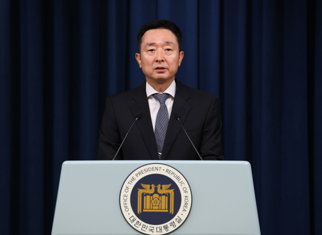 이도운 대통령실 대변인이 3일 용산 대통령실 청사에서 현안에 관해 브리핑하고 있다. 연합뉴스