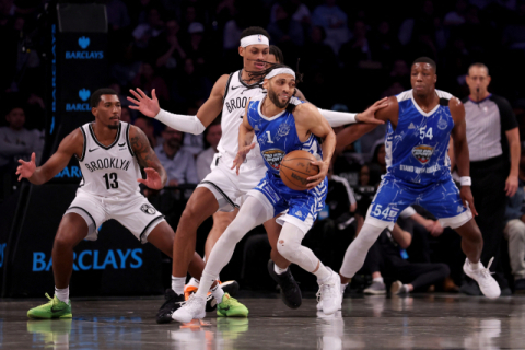 이스라엘 농구팀, 분쟁 중 NBA 브루클린과 시범경기…남은 일정도 진행