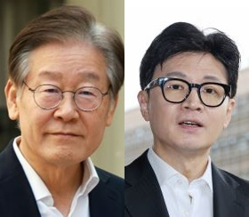 이재명 더불어민주당 대표(왼쪽), 한동훈 법무부 장관