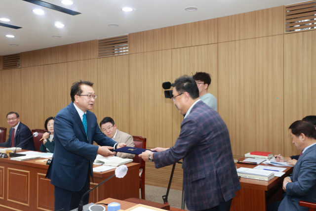 18일 대구시의회에서 김시오 대구의료원장 후보자에 대한 인사청문회가 열렸다. 대구시의회