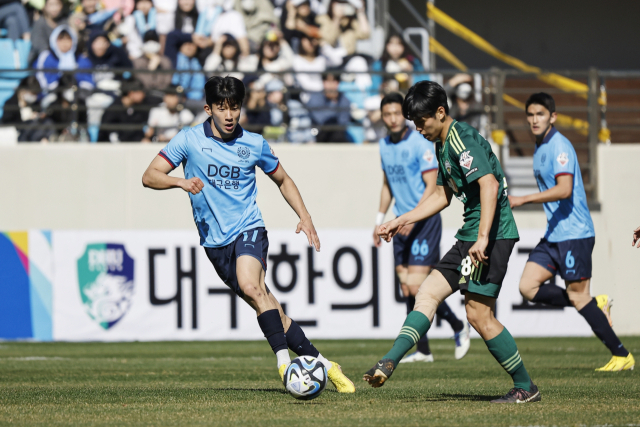 대구FC의 공격수 고재현. 대구의 강점인 역습에서 더욱 위력을 발휘하는 자원이다. 대구FC 제공