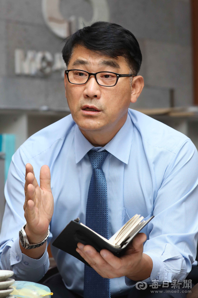 19일 오후 대구 서구 비산동 더조은새마을금고에서 만난 김현수(더조은새마을금고 이사장) 새마을금고중앙회 이사는 