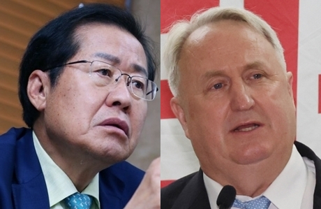 홍준표, 인요한. 연합뉴스